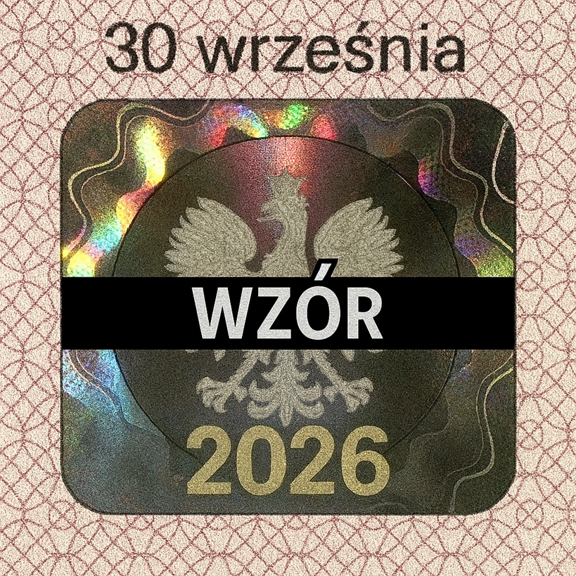Hologram e-legitymacji szkolnej rok 2026