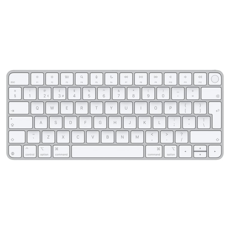 Apple Magic USB + Bluetooth QWERTY British English Srebrny, Biały MXCK3B/A