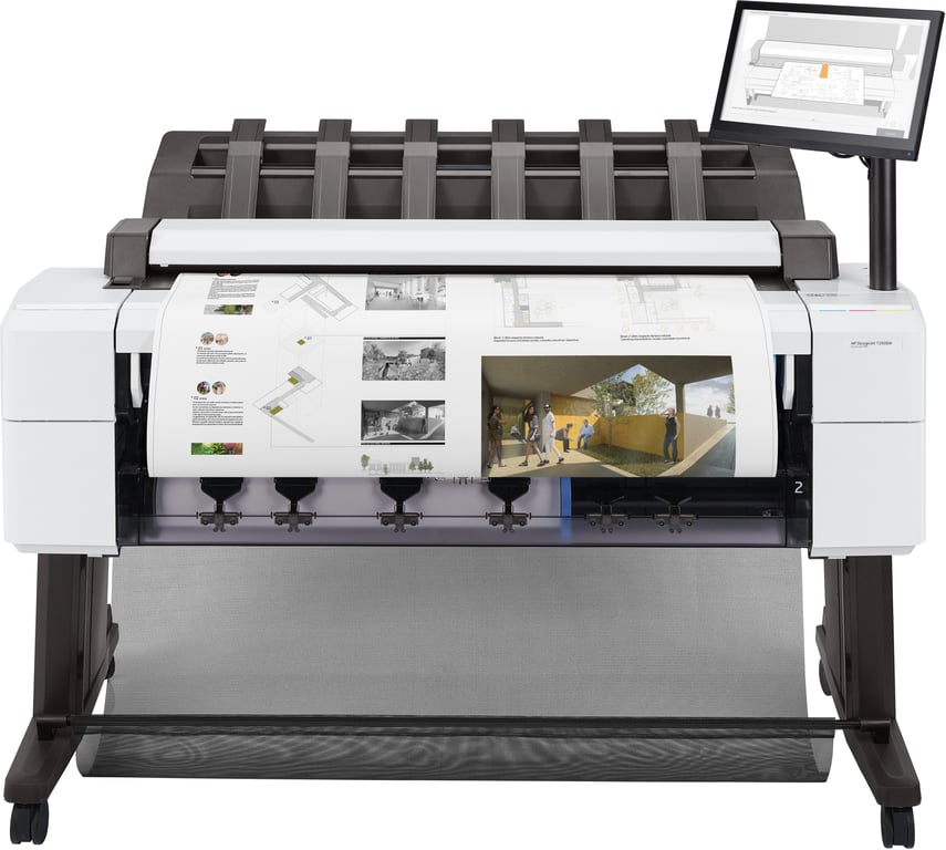 HP Designjet 36-calowe urządzenie wielofunkcyjne PostScript T2600dr