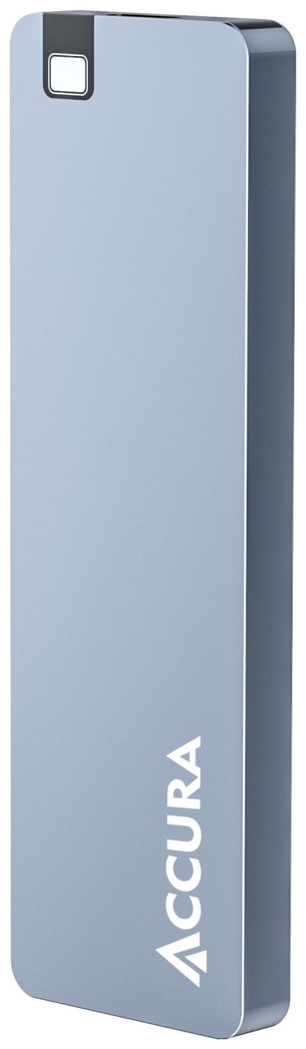 Accura M.2 NVMe USB-C Aluminium srebrna