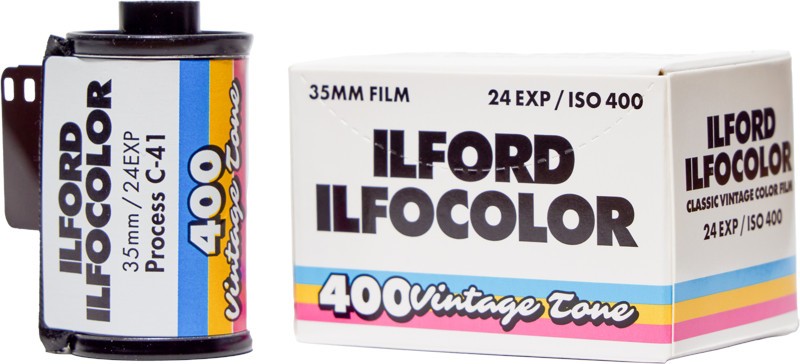 Ilford ILFOCOLOR 400 Vintage Tone 35mm 24 Exposure film
