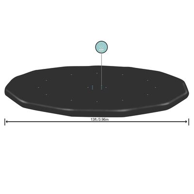 Przykrycie na basen Ø 396 cm Bestway