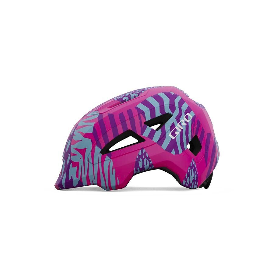 Kask dziecięcy Giro Scamp II Mat Pink Animal XS