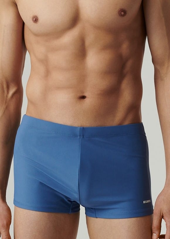 SZORTY KĄPIELOWE ATLANTIC KMS-320 WL25 NIEBIESKI (kolor niebieski, rozmiar XXL)