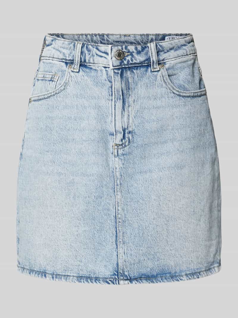 Spódnica jeansowa o kroju regular fit z 5 kieszeniami model ‘TESSA’