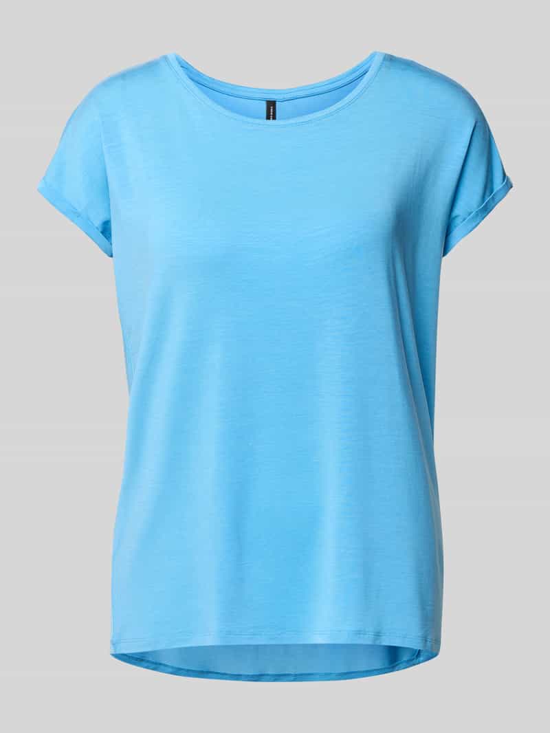 T-shirt o luźnym kroju z mieszanki lyocellu model ‘AVA’