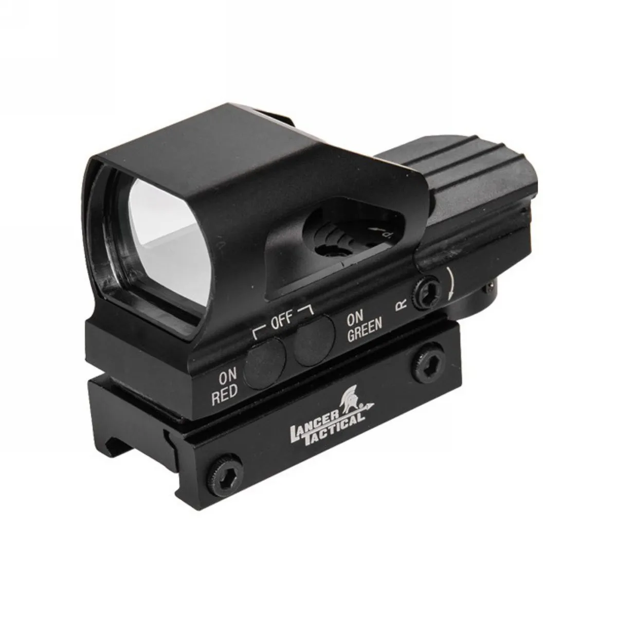 Kolimator Lancer Tactical Reflex Red & Green Dot - Czarny