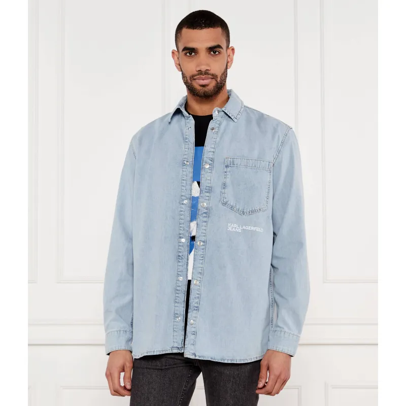 Karl Lagerfeld Jeans Jeansowa koszula Regular Fit