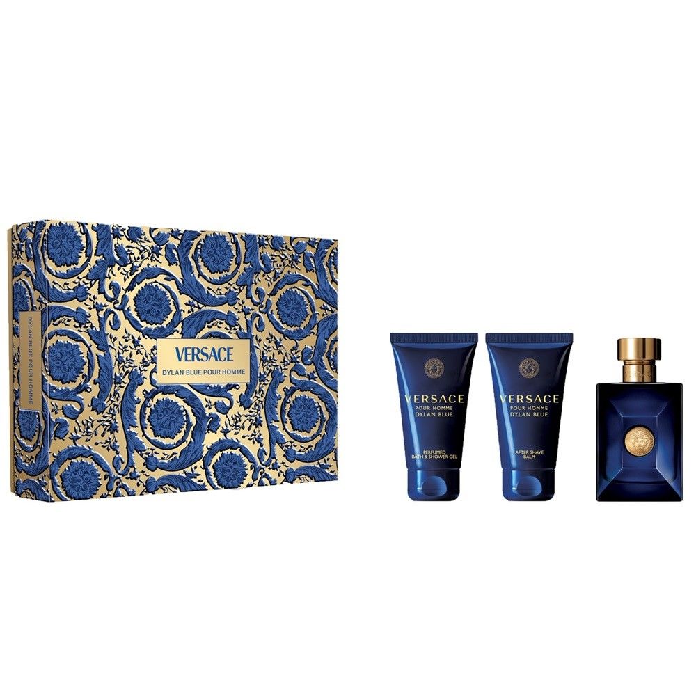 SET VERSACE Dylan Blue Pour Homme EDT spray 50ml + SHOWER GEL 50ml + AS 50ml