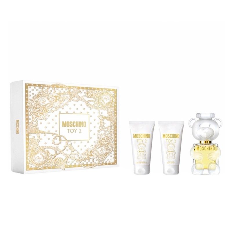 SET MOSCHINO Toy 2 EDP spray 50ml + BODY LOTION 50ml + SHOWER GEL 50ml