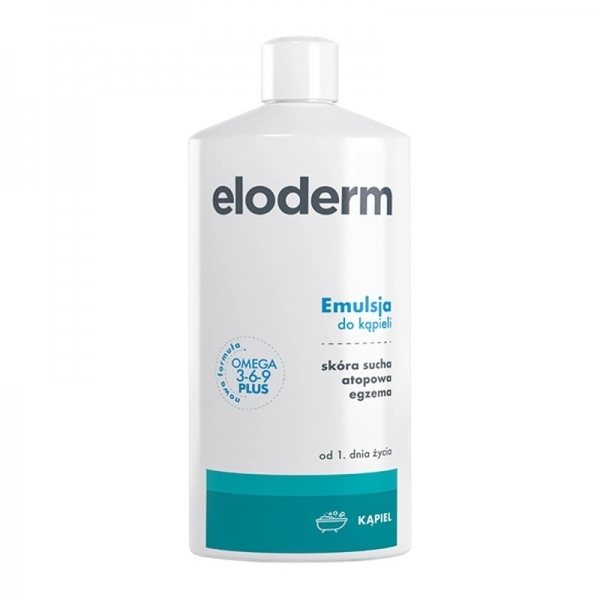 Eloderm emulsja do kąpieli do skóry suchej i atopowej od urodzenia 400ml
