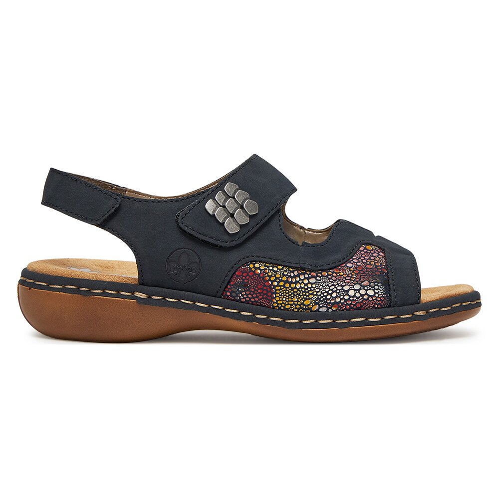 RIEKER 65989-14 Granatowy Ciemny