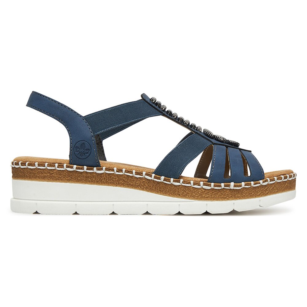 RIEKER V1206-14 Jeansowy Ciemny