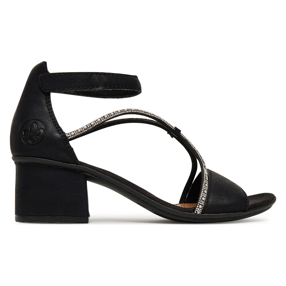 RIEKER 64654-00 CZARNY