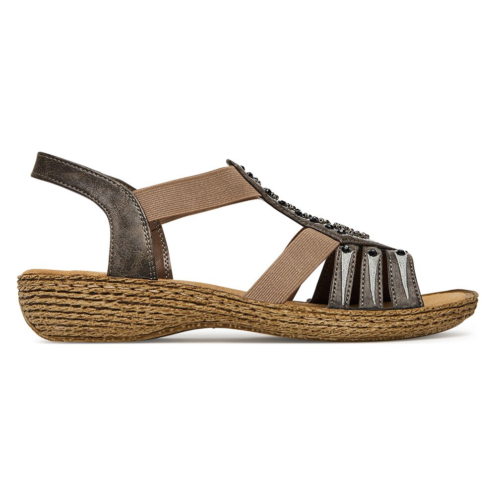 RIEKER 65861-45 Szary