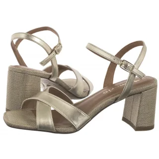 Sandały Złote 1-28320-44 933 Light Gold (TM537-a) Tamaris