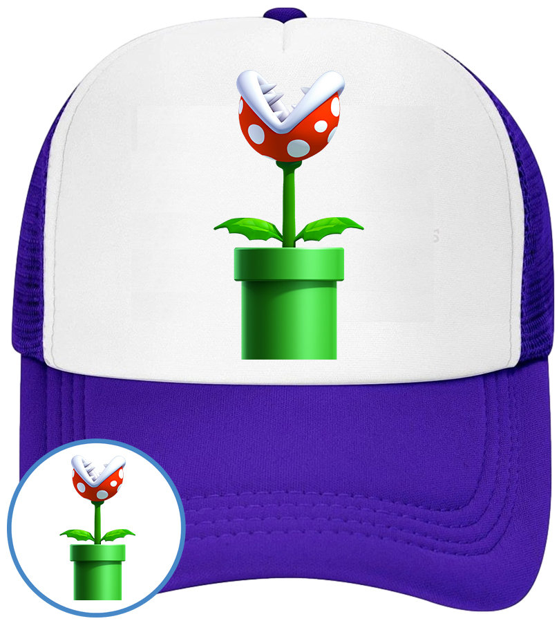 CZAPKA Z DASZKIEM SUPER MARIO BROS DLA DZIECI LATO NIEBIESKA BEJSBOLÓWKA