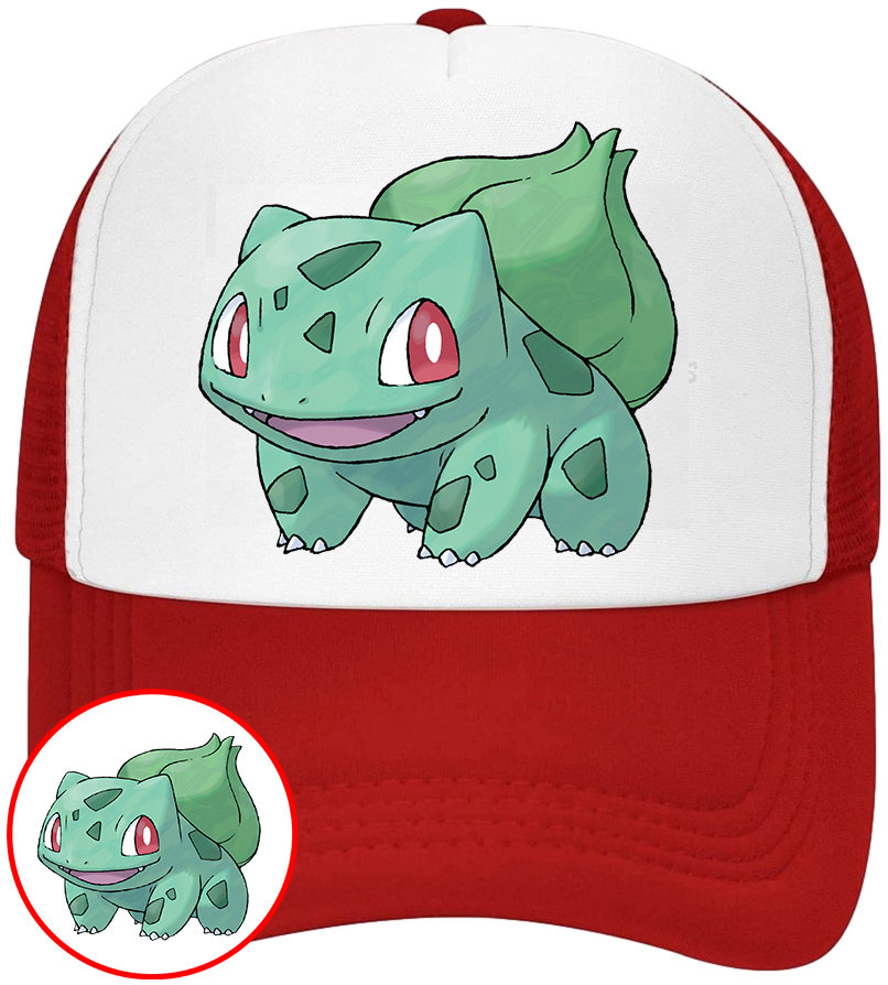 CZAPKA Z DASZKIEM POKEMON PIKACHU DLA DZIECI SIATKA