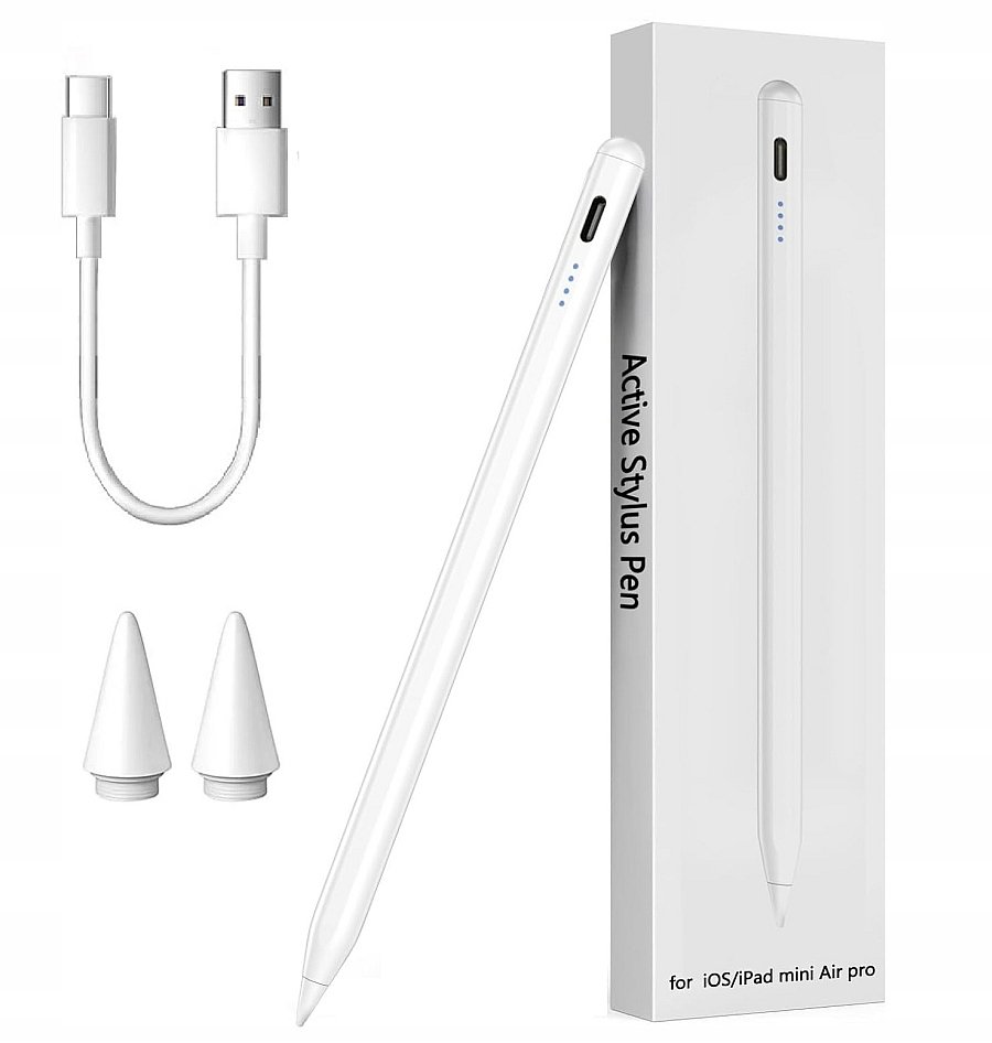 AKTYWNY RYSIK DIGITAL + MAGNETIC DO APPLE PENCIL IPAD 9 10 AIR 4 5 PRO MINI