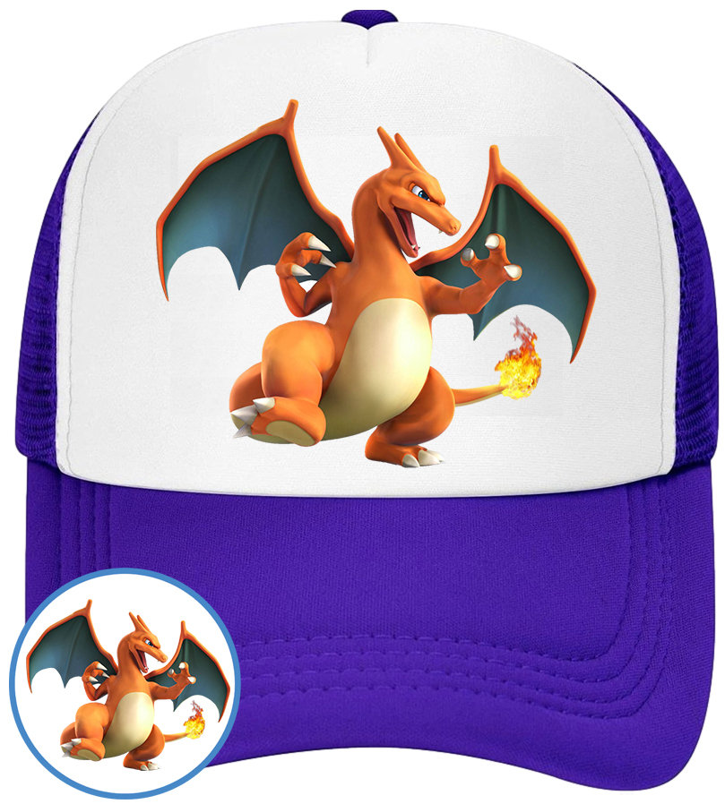 CZAPKA Z DASZKIEM POKEMON PIKACHU DLA DZIECI SIATKA