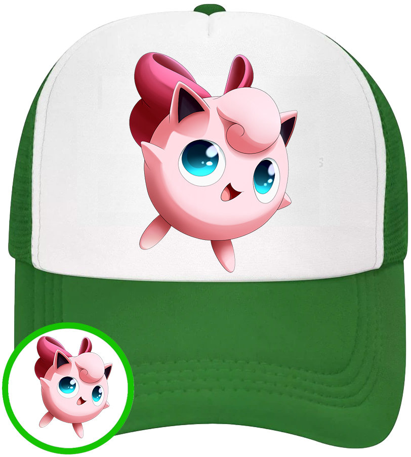 CZAPKA Z DASZKIEM POKEMON PIKACHU DLA DZIECI SIATKA