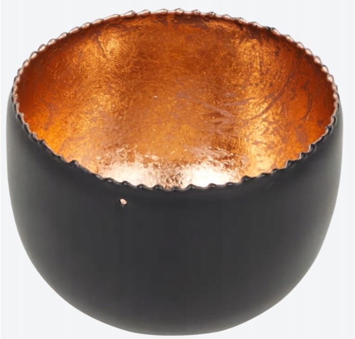 Świecznik na tealighty podgrzewacz metalowy