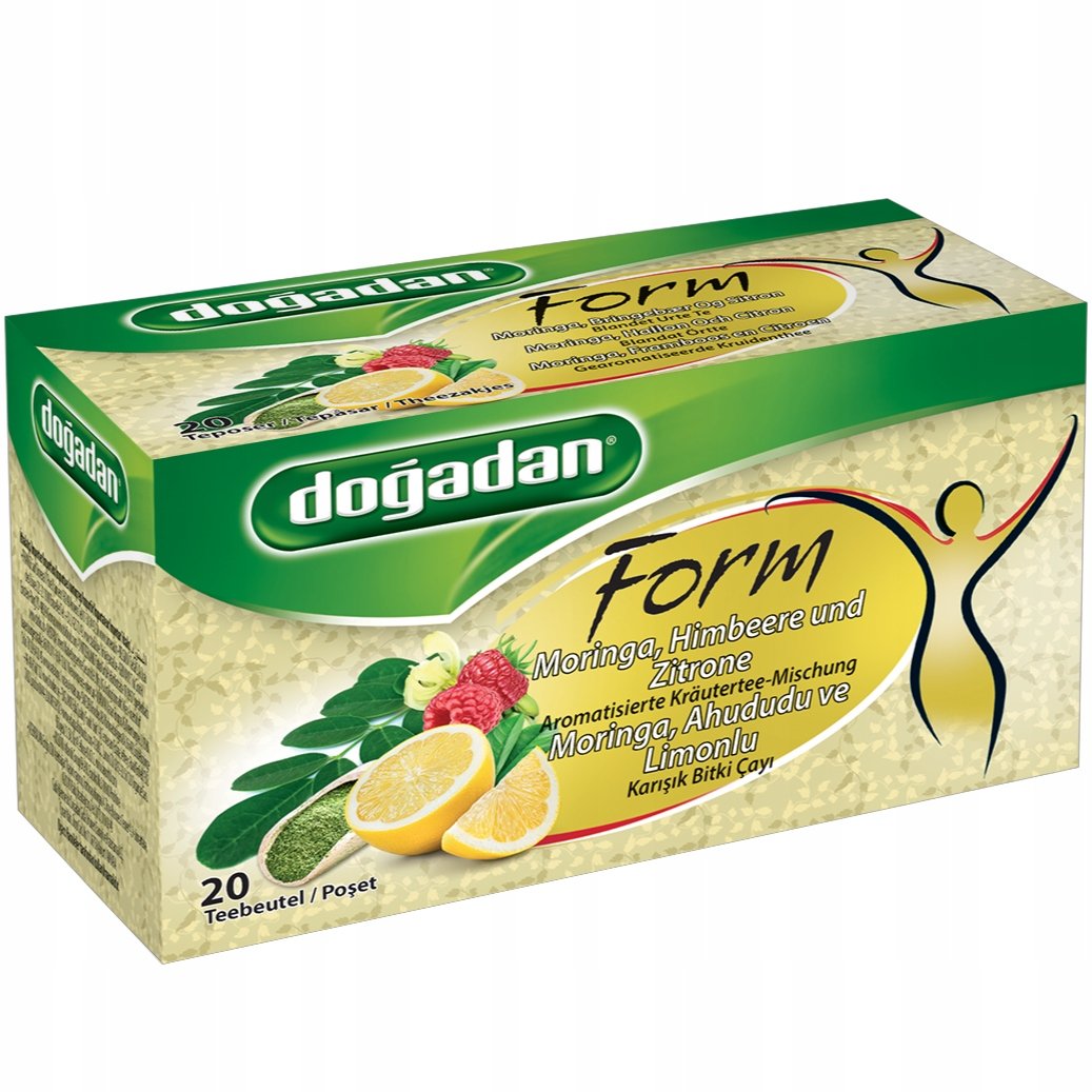 Moringa green tea with express raspberry Dogadan 38g