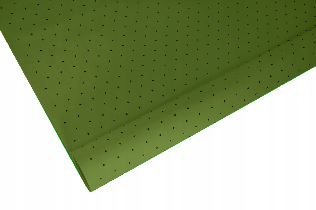 Folio-papier celofanowa florystyczna rolka 9y 50 cm wzór SATYNA KC. OLIWKOW