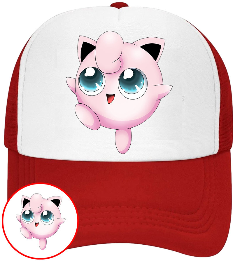 CZAPKA Z DASZKIEM POKEMON PIKACHU DLA DZIECI SIATKA