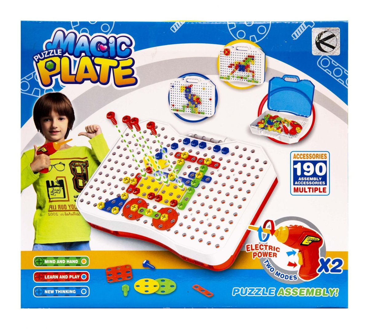 ZESTAW EDUKACYJNY DO SKRĘCANIA Z NARZĘDZIAMI