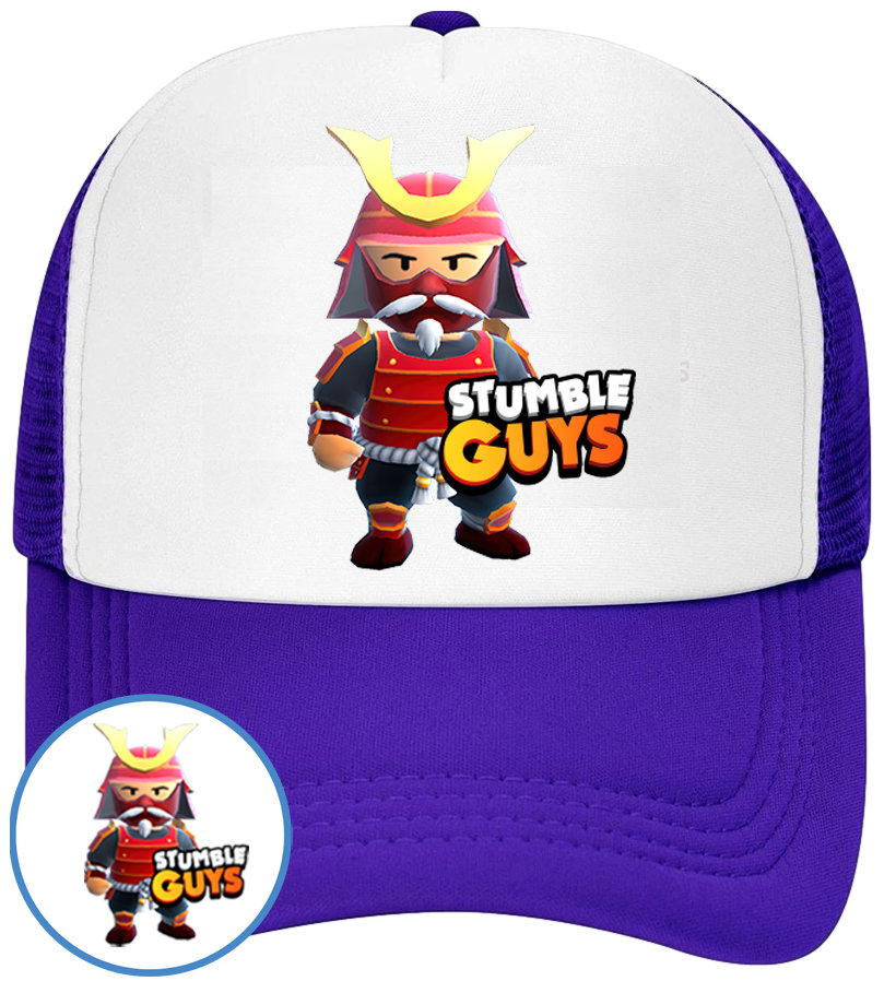 CZAPKA Z DASZKIEM STUMBLE GUYS DLA DZIECI SIATKA