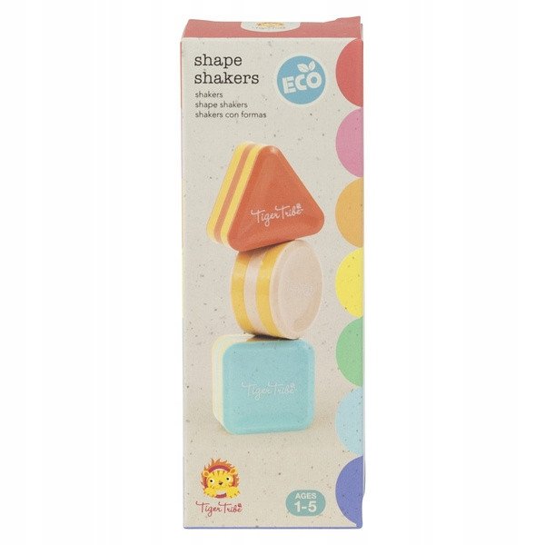 Instrumenty Dziecięce Grzechotki Tiger Tribe