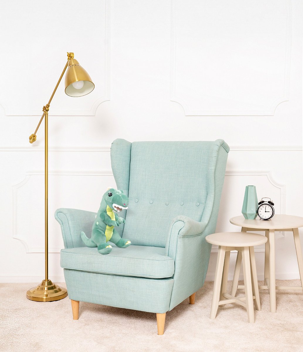 DUŻY WIELKI DINOZAUR HARRY PLUSZOWY PRZYTULANKA MIŚ 45CM CIEMNY ZIELONY