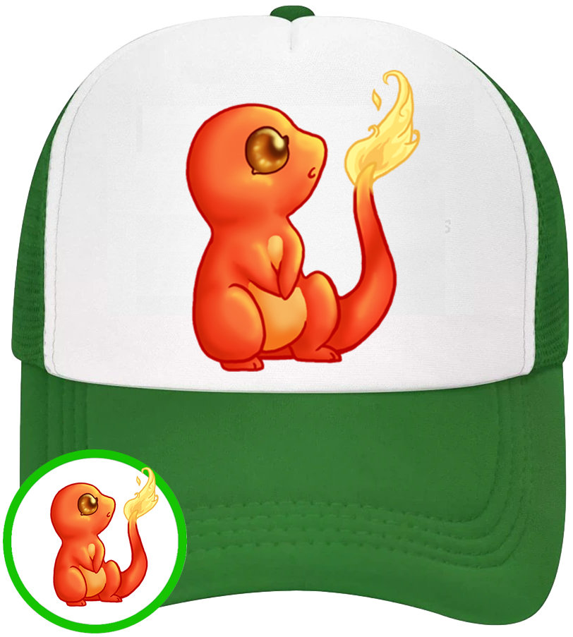 CZAPKA Z DASZKIEM POKEMON PIKACHU DLA DZIECI SIATKA