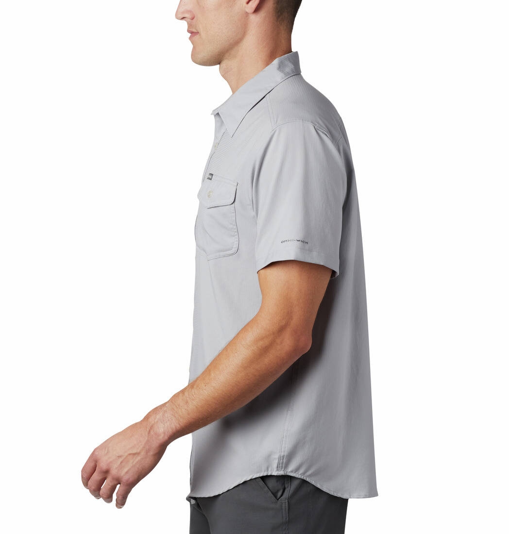 Koszula męska Columbia UTILIZER II SOLID szara 1577762039
