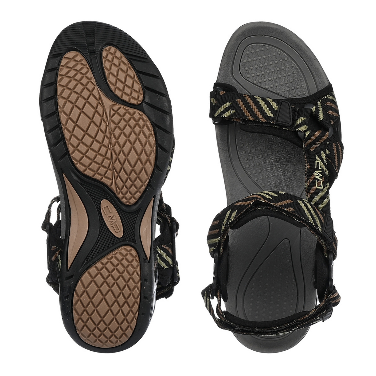 Sandały turystyczne męskie CMP HAMAL czarne 38Q9957-42UT