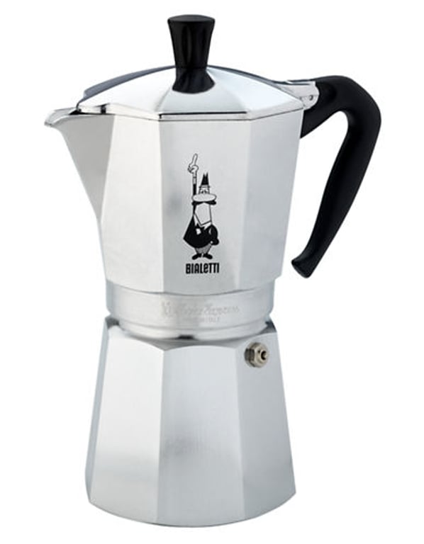 Bialetti Moka Express Kawiarka moka Aluminium, Czarny