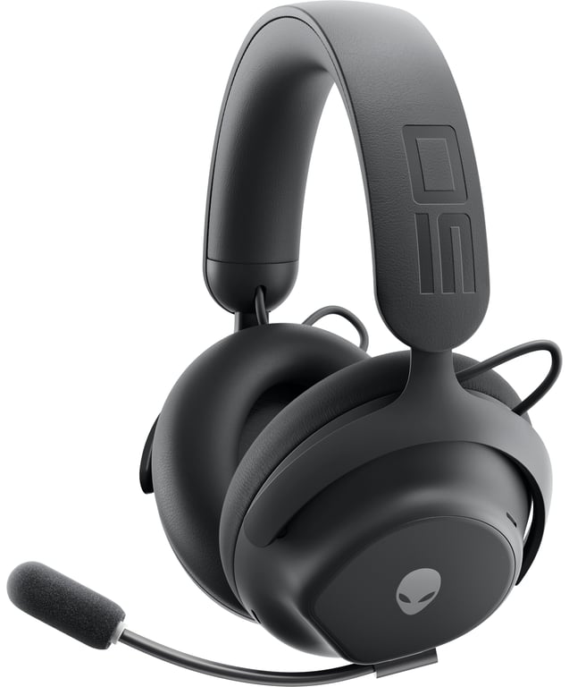 Alienware PRO-HS-G-DEAM słuchawki/zestaw słuchawkowy Przewodowy i Bezprzewodowy Opaska na głowę Gaming USB Type-C Bluetooth Czarny