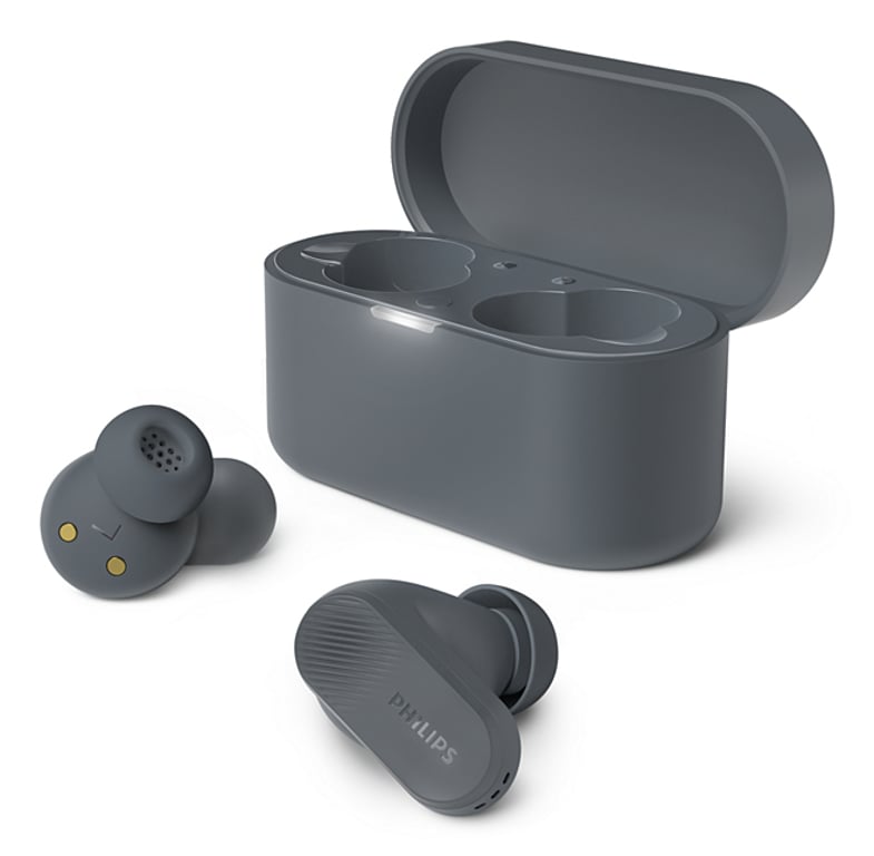 Philips 3000 series TAT3509GY/00 słuchawki/zestaw słuchawkowy True Wireless Stereo (TWS) Douszny Połączenia/muzyka Bluetooth Szary