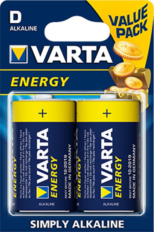 Varta 04120110412 Jednorazowa bateria D Alkaliczny