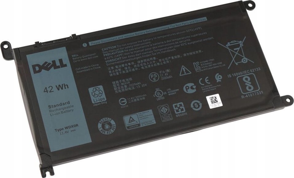 Bateria Dell Battery, 42WHR, 3 Cell,