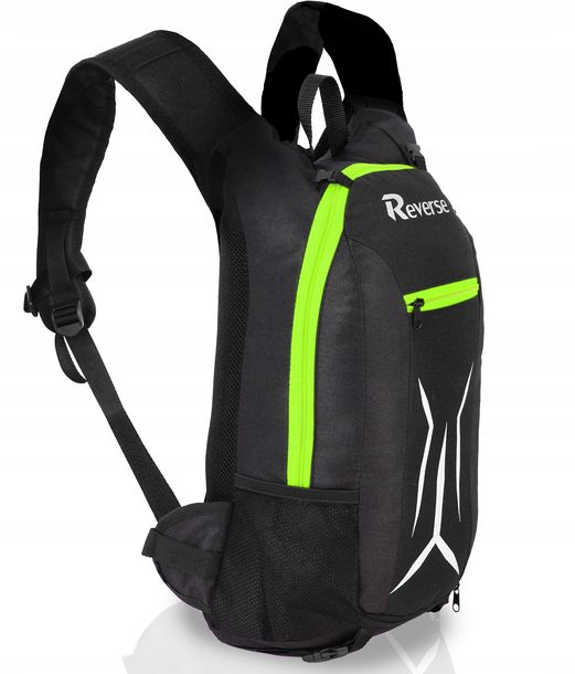 Plecak rowerowy ROWER do BIEGANIA SIATKA NA KASK wygodny sportowy trekking