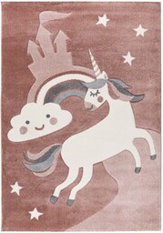 Dywan dziecięcy 3d Lalee Kids Happy HAP 303 pink