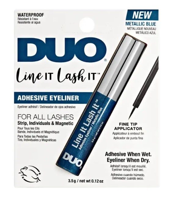 ARDELL Duo Line It Lash It Eyeliner Klej do Rzęs Metallic Blue