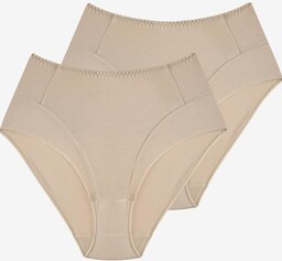 Figi damskie bambusowe (2 pack) z wysokim stanem LPF 001