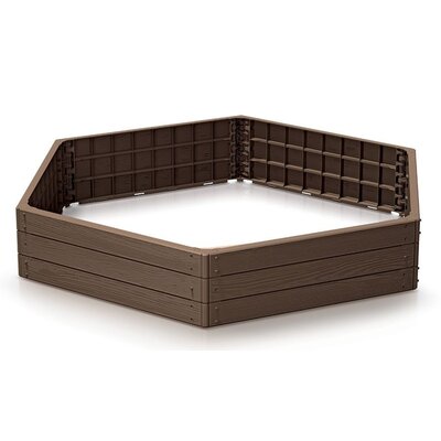 Rabata ogrodowa PROSPERPLAST Base Woody IBWH-7587U Brązowy