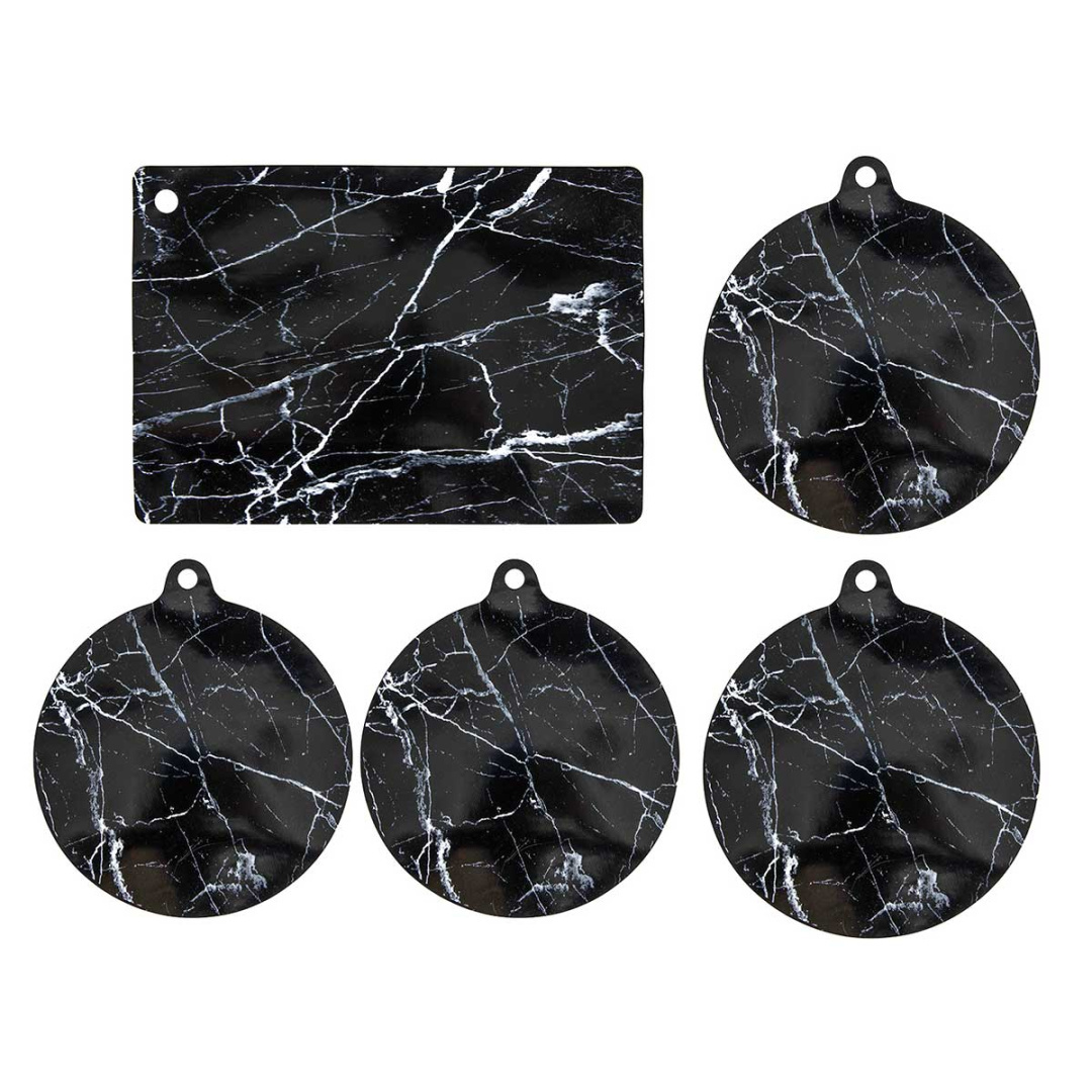 SILIKONOWA MATA PODKŁADKA OCHRONNA DO GOTOWANIA NA INDUKCJI 5 szt.