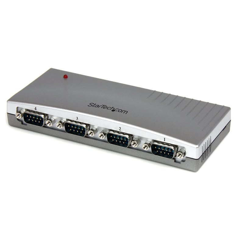 StarTech ICUSB2324 huby i koncentratory USB Srebrny