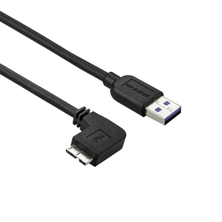 StarTech USB3AU1MLS kabel USB 1 m USB 3.2 Gen 1 (3.1 Gen 1) USB A Micro-USB B Czarny
