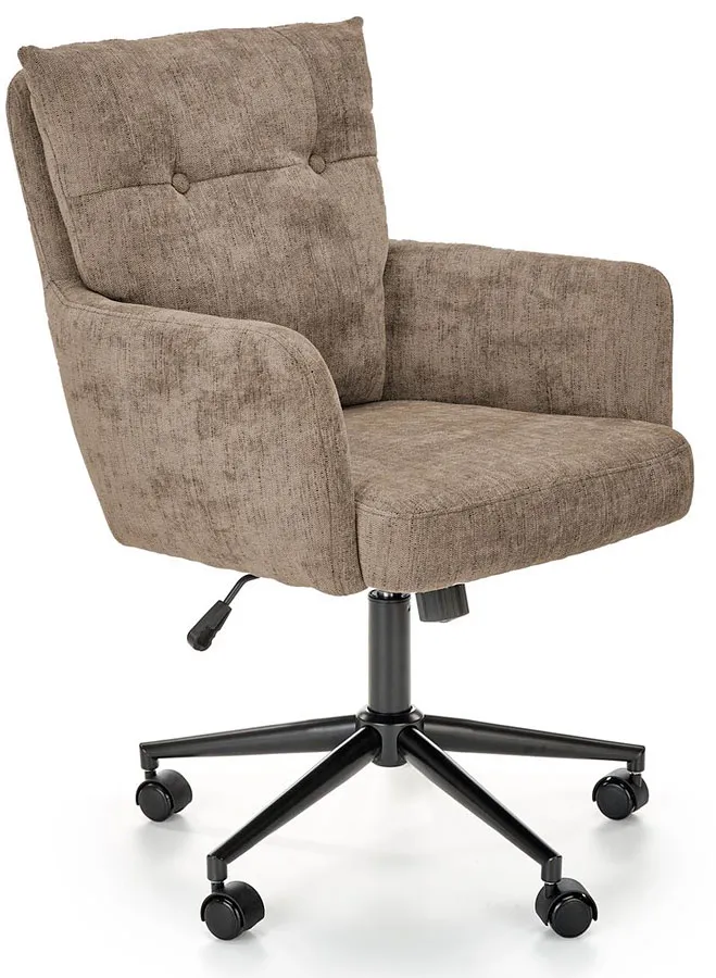 Elior Fotel brązowy obrotowy do biura A8-S19